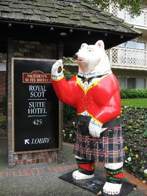 British Columbia - Victoria - Royal Scot Suite Hotel