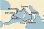Costa Concordia - Španělsko, Francie, Itálie, Tunisko