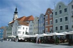 Termální lázně Bad Füssing + historická města na Innu a Dunaji, jezera Solné Komory