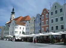 Termální lázně Bad Füssing + historická města na Innu a Dunaji, jezera Solné Komory