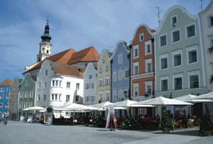 Termální lázně Bad Füssing + historická města na Innu a Dunaji, jezera Solné Komory