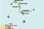 Foto - Martinik - Guadeloupe, Hotel Amyris ***+, Saint Lucia, Hotel Salako ***+, Gosier