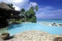 Pacific Resort Aitutaki bazén s výhledem na moře