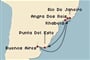 Costa Victoria - Argentina, Brazílie, Uruguay