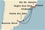 Costa Victoria - Argentina, Brazílie, Uruguay