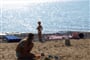 Dlouh� pl� se zlatav�m p�skem