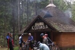 Typická ukrajinská koliba