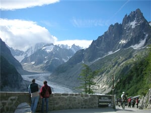 Švýcarsko - Diablerets, Ženevské jezero a Mont Blanc
