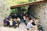 Piknik při lodním výletu na Skadarské jezero
