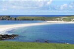 Shetlandy pláž St. Ninian