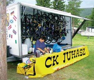 Na kole cestou fjordů...