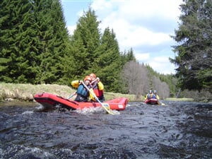 Vltava - Light rafting