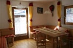 Jídelní kout apartmánu Elfer