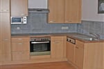 Vybavená kuchyně apartmánu Habicht