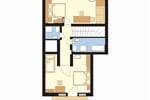 Půdorys apartmánu Habicht