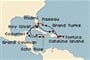 Costa Atlantica - Panenské ostrovy, Bahamy, Dominikánská republika, Jamajka, Mexiko