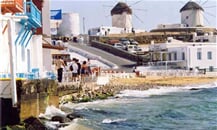 mykonos village and kalo livadi beach