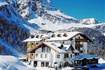 Passo Pellegrino - lyžování v Alpách - hotel ***+ CRISTALLO - přímo u sjezdovek