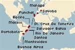 Costa Serena - Argentina, Uruguay, Brazílie, Madeira, Španělsko