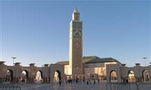 Casablanca a Mešita Hassana II