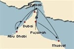 Costa Atlantica - Dubaj, Omán, Arabské emiráty