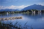 Německo - Bavorsko na kole - Chiemsee, Wagingersee a Alpy