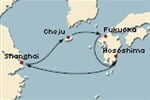 Costa Victoria - Čína, Jižní Korea, Japonsko