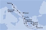 MSC Armonia - Itálie, Řecko, Kefalonie, Černá Hora (speciál - nejlepší volná kajuta)