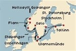 Costa Fortuna - Dánsko, Švédsko, Estony, Rusko, Norwegian Fjords