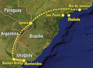 Metropole a přírodní krásy Argentiny, Uruguaye a Brazílie