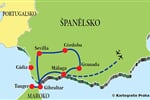 Andalusie (Španělsko) - Maroko