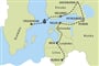 Zájezd Stockholm - Helsinki - Petrohrad - mapa