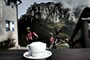 Zasloužené cappuccino na Rif. PerniciLago di Garda MTB © Foto: Ruda Růžička