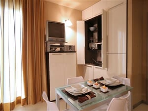 Torre Pedrera region Rimini - residence Sottovento - cca 50 m pláž