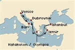 Costa Favolosa - Itálie, Řecko, Turecko, Chorvatsko