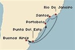 Costa Fortuna - Brazílie, Argentina, Uruguay