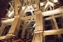 Polsko - Vělička, dřevěná výztuž je dílem tesařských mistrů