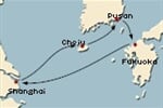 Costa Victoria - Čína, Jižní Korea, Japonsko