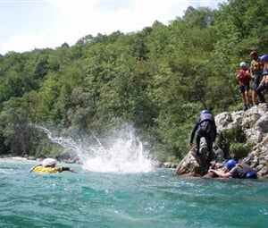 RAFTING SOČA, s MOŽNOSTÍ CANYONINGU a HYDROSPEEDU