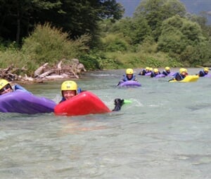 RAFTING SOČA, s MOŽNOSTÍ CANYONINGU a HYDROSPEEDU