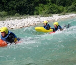 RAFTING SOČA, s MOŽNOSTÍ CANYONINGU a HYDROSPEEDU