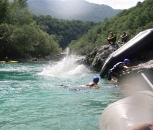 RAFTING SOČA, s MOŽNOSTÍ CANYONINGU a HYDROSPEEDU