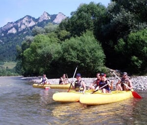 SLOVENSKÉ LETNÍ PERLY -VÁH, ORAVA, DUNAJEC, HRON vodácký zájezd kánoe