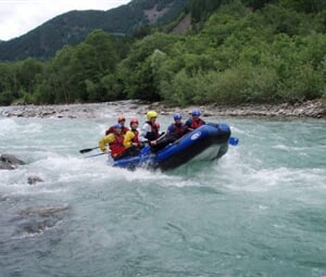 RAFTING: ALPSKÝ SUPERVÍKEND, Isel a Salzach