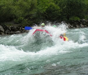 RAFTING: ALPSKÝ SUPERVÍKEND, Isel a Salzach