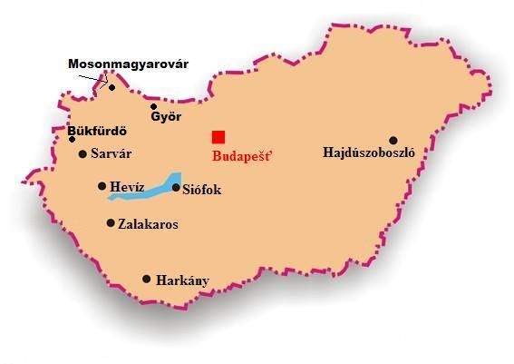 madarsko - mapa
