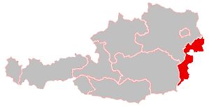 Karte oesterreich burgenland