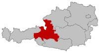 salzbursko - mapa