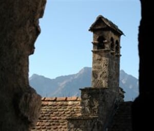 hrad Chillon, Montreux, Švýcarsko
