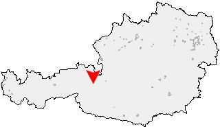 mapa Kaprun